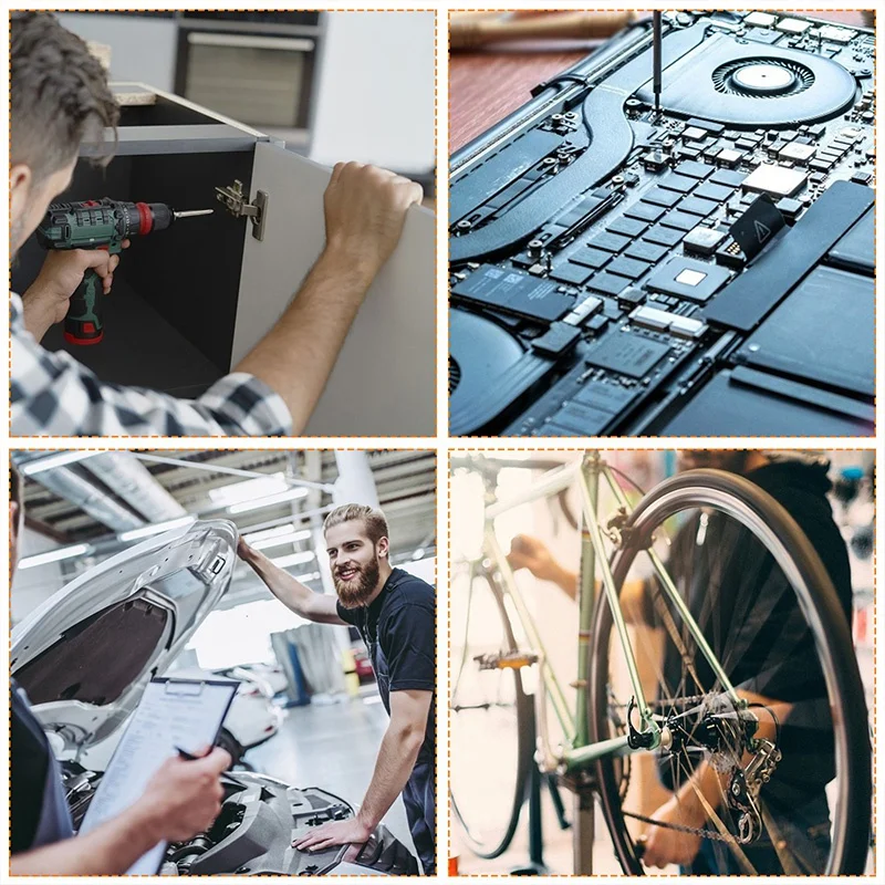 12 шт. 75 мм Набор отверток Magentic крест шлицевая отвертка бит 1/4 дюйма шестигранный