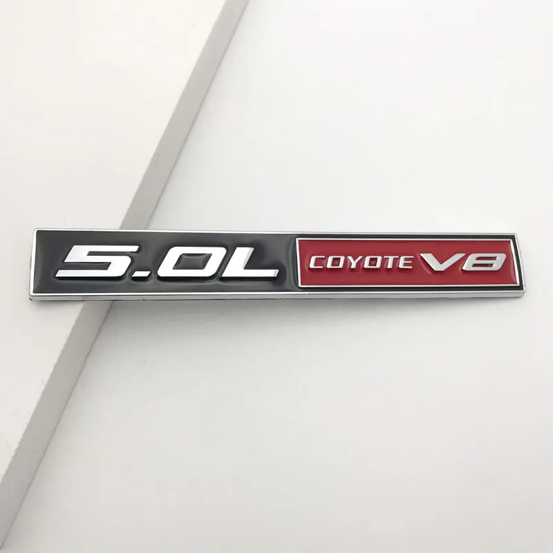 

5,0 Л символьная наклейка с логотипом «Койот V8» для F150 FX4 автомобильный брызговик багажник Задняя Крышка багажника табличка наклейка аксессуары