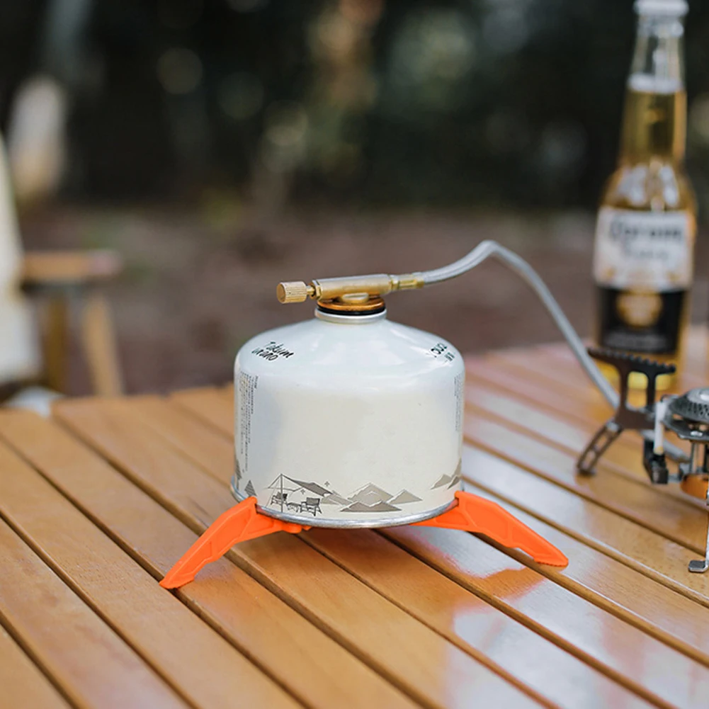 

Universal Cartridge Canister Tripod 3 Gears Adjustable Air Tank Bracket Foldable Anti Slip Accessories Outdoor Camping Equipment