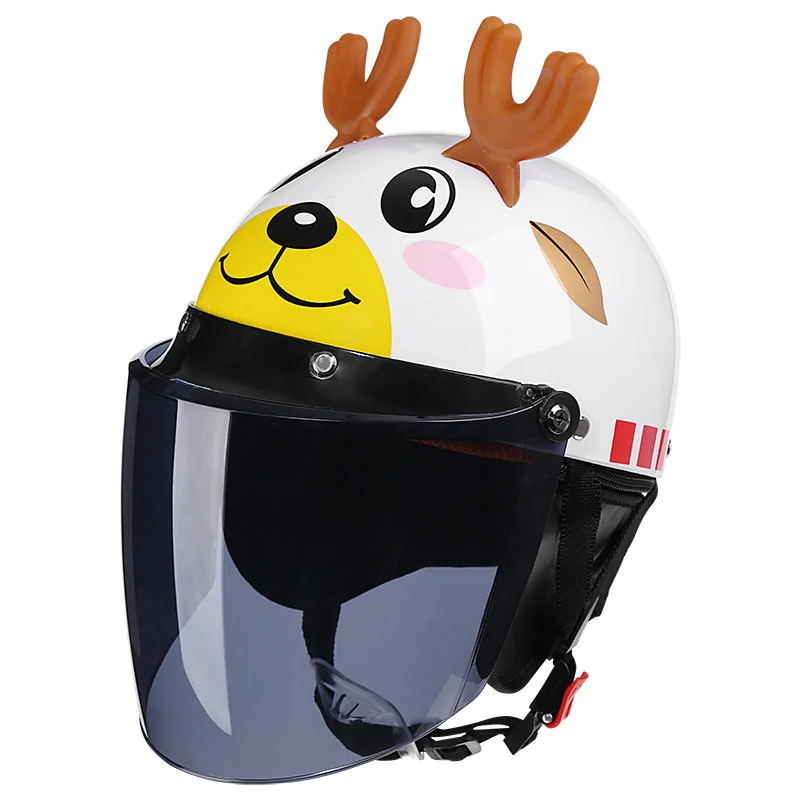 

Motorcycle Helmet Motorbike Helm New DOT approved Open Half Face With ear Open Half Face Chopper Biker Moto Bike