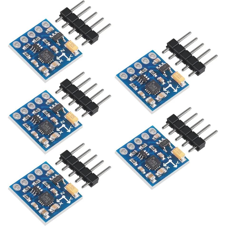 

GY-271 QMC5883L трехосевой компас, магнитометр, сенсорный модуль 3,3 В 5 В для Arduino Raspberry Pi