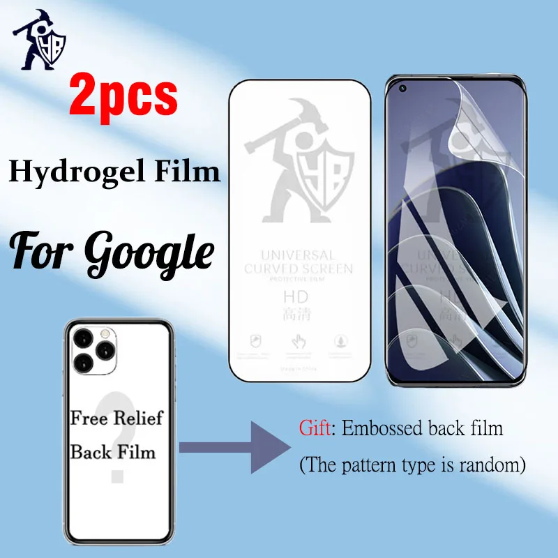 

Гидрогелевая Передняя пленка для Google 7 Pro, 2 шт., задняя крышка, Защита экрана для Google 6, 5, 4 XL, стандартная матовая защитная пленка, не стекло