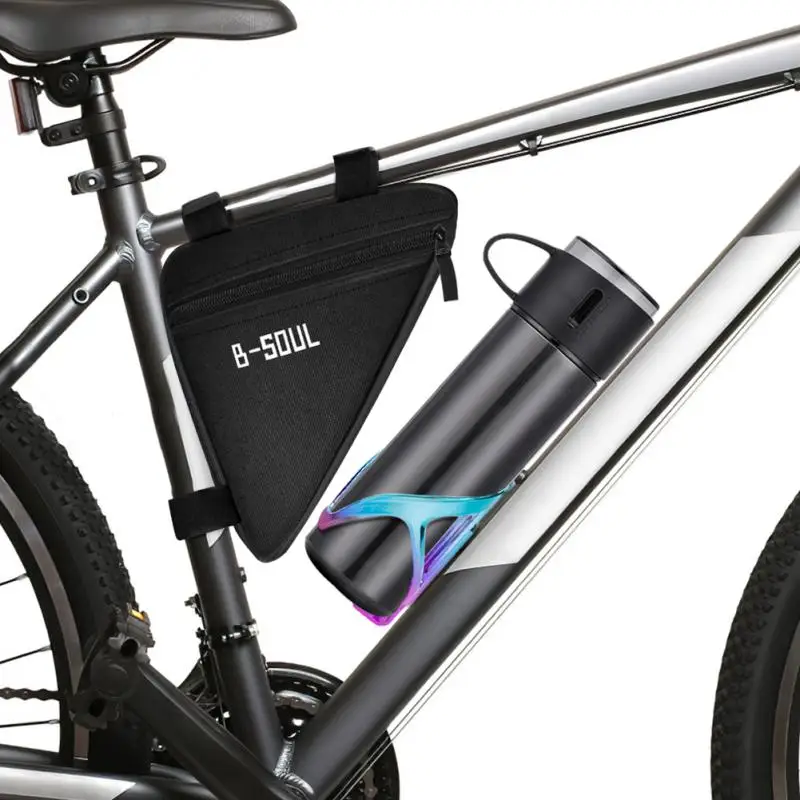 

Waterproof Triangle Cycling Bicycle Bags Top Tube Frame Front Bag Mountain Road Bike Pouch Pannier Frame Holder Saddle Bag New