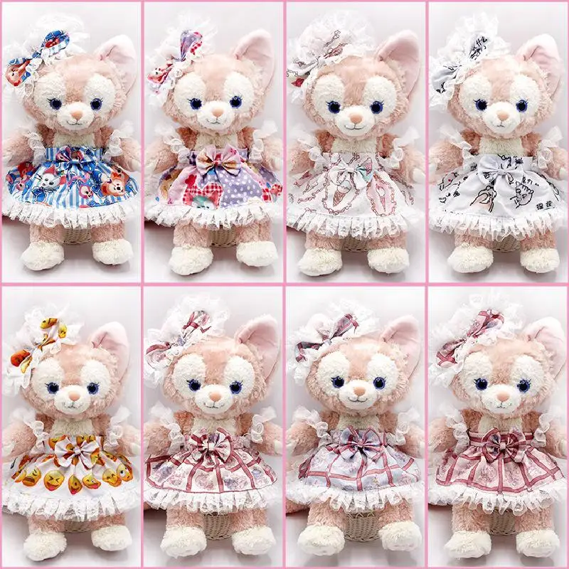 

New Disney Cartoon Anime Large Linabell Lolita Princess Dress Plush Dolls Kawaii Cute Lina Bell Stuffed Toy Gifts for Baby Girl