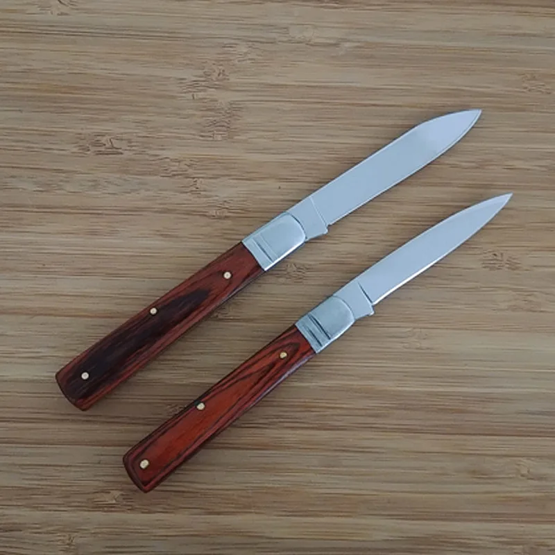 

Складной складной мини-нож ручной работы из нержавеющей стали, 1 шт.