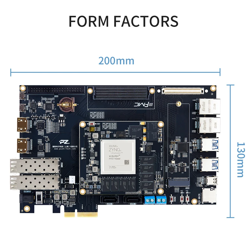 Рисунок 4 - Комплект оценки Puzhi ZU7EV Xilinx