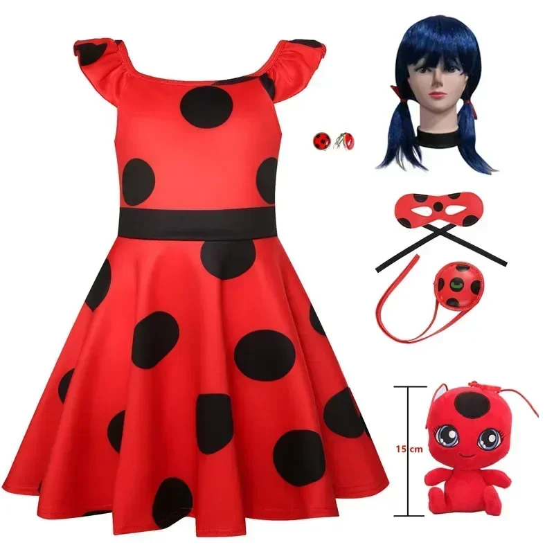 2023 Рождественский карнавальный костюм жука для девочек детский нарядный