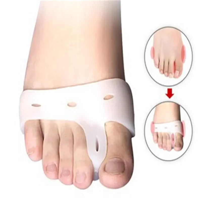 

Genuine New Special Hallux Valgus Bicyclic Thumb Orthopedic Braces Toe Corrector Daily Silicone Toe Big Bone Bunion