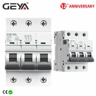 Автоматический выключатель GEYA GYM9 3P 6KA Mini disyuntor на Din-рейку 6A 10A 16A 20A 25A 32A 40A 50A 63A AC Type MCB 400 В