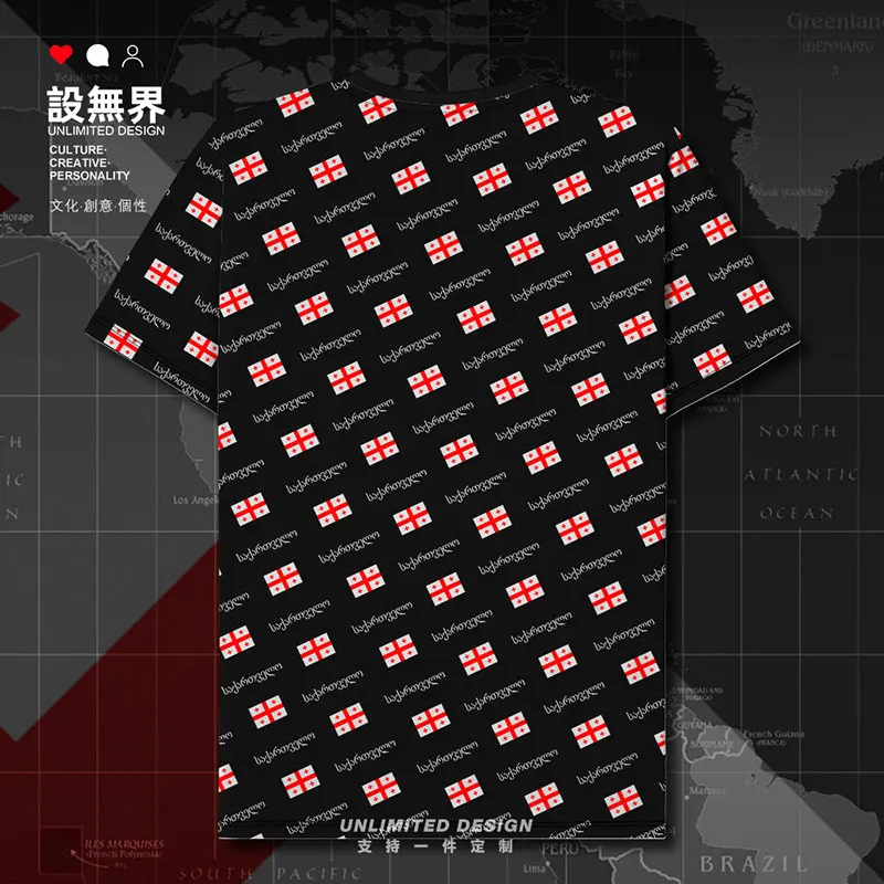 Быстросохнущая Мужская футболка Georgia GEO Спортивная модная одежда для фитнеса в