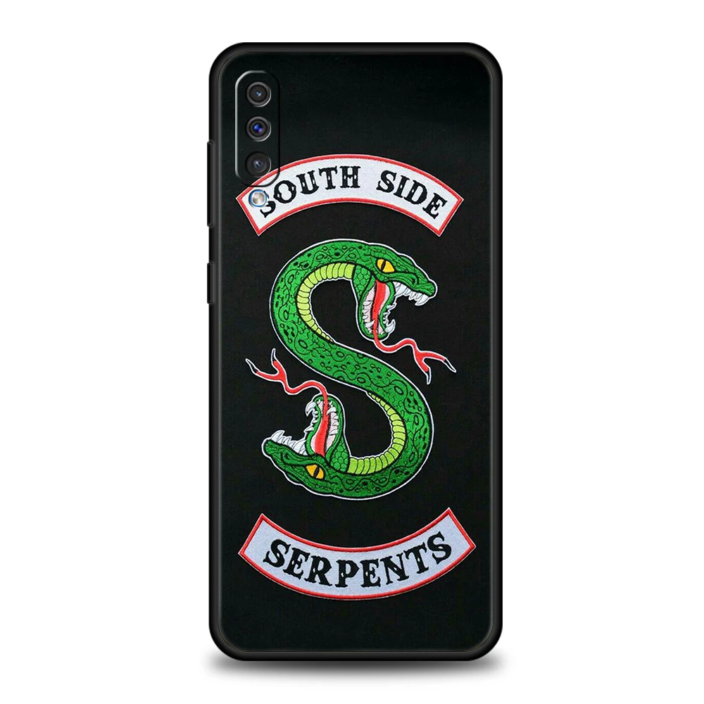TV Riverdale Southside Serpents Phone Cover Case For Samsung Galaxy A12 A02 A03 A03S A52 A70 A50 A20 A10 A10S A40 Silicone Shell
