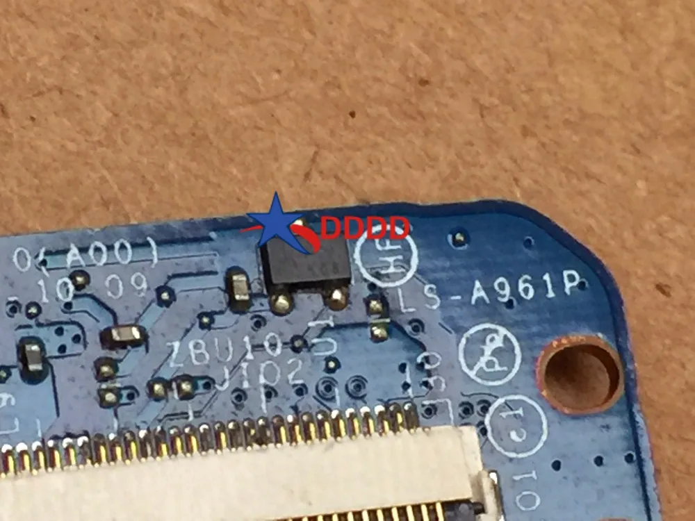 Оригинальный кабель для Dell Latitude E7450 Audio USB Ls-a961p кнопка переключения 110HR CN-0110HR 0110HR