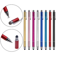 4 in 1 clip type mobile phone capacitive pen high precision thin head tablet touch screen painting stylus
