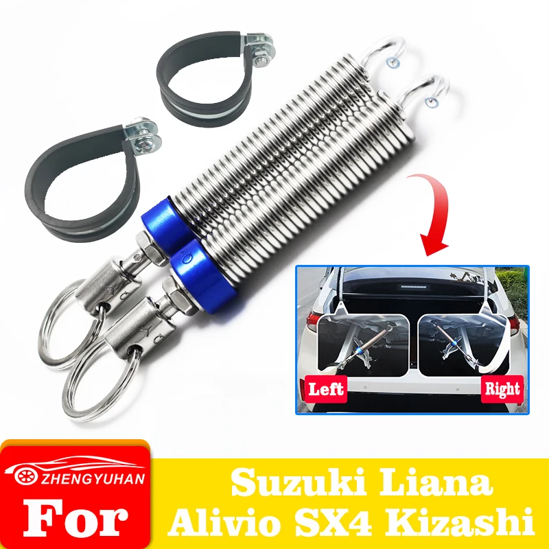 

Car Trunk Lid Start Lift Adjustable Metal Spring Device For Suzuki Liana Alivio SX4 Kizashi Car Boot Trunk Spring Device Tool