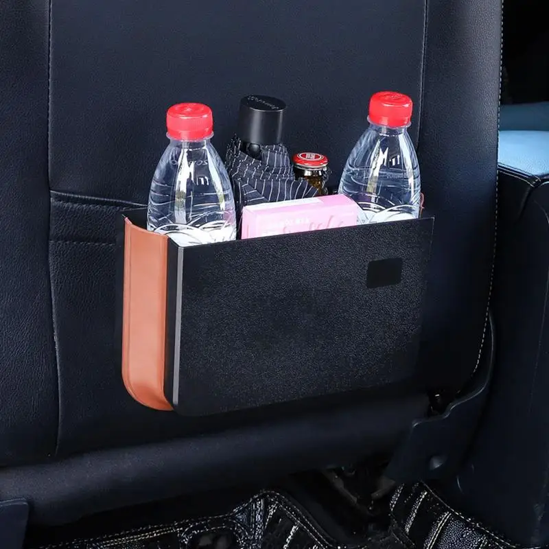 

Foldable Car Garbage Can Waterproof Vehicle Garbage Bag Multifunctional Foldable Car Waste Basket Garbage Container Waterproof