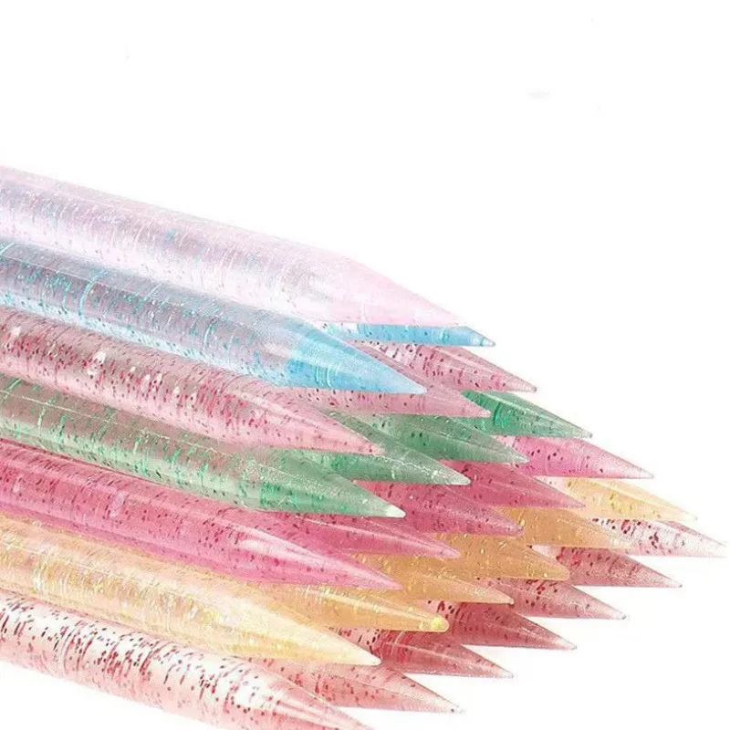 

1000pcs Reusable Crystal Stick Double End Nail Art Cuticle Pusher Cuticle Remover Tool Pedicure Care Nails Manicures Tools