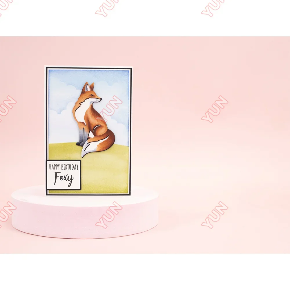 Лесной исследователь металлические трафареты форма для посетителей прерий DIY