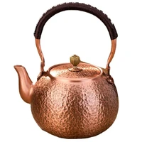 chinese teapot tea kettle vintage copper teapot set and cups handmade coffee pot kettle metal teapots kung fu tea table gift