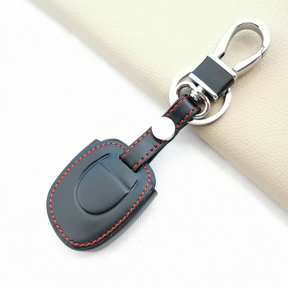 

Чехол-брелок для автомобильного ключа из натуральной кожи, с 1 Кнопкой
