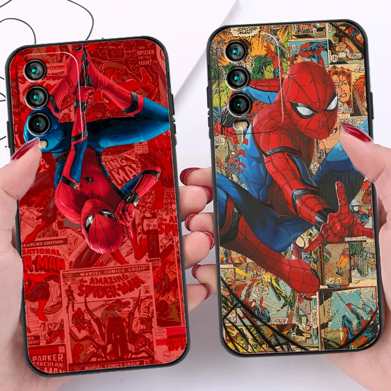 

Marvel Comics Logo Phone Cases For Xiaomi Redmi 9AT 9 9T 9A 9C Redmi Note 9 9 Pro 9S 9 Pro 5G Funda Soft TPU