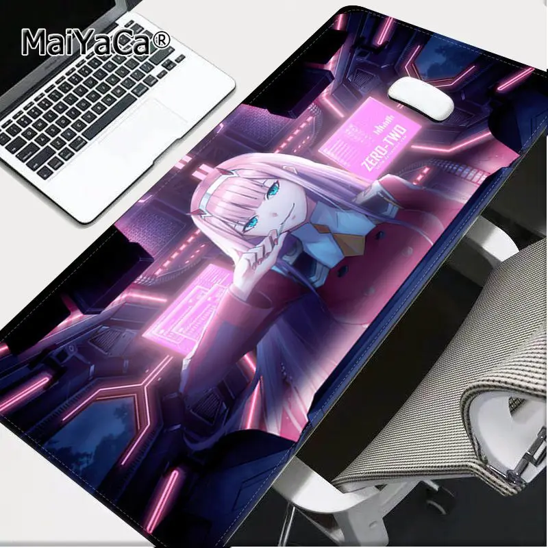 

Zero Two Darling In The Franxx XXL Cartoon Anime Gaming Mouse Pad Keyboard Mouse Mats Desk Mat Accessories for PC Playing Games