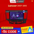 Автомагнитола Junsun V1 pro, 2 din, мультимедийные видеоплееры, Android 10, для Mitsubishi Lancer 2007 - 2013