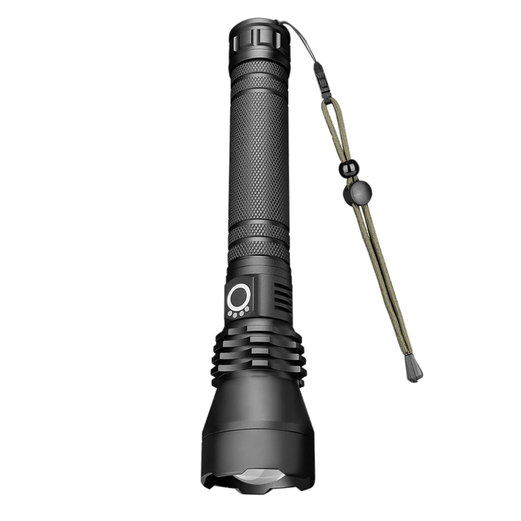 

Flashlight Aluminum Alloy Rechargeable USB Charging Light Life Waterproof Torch Emergency Non-slip Lighting Activity