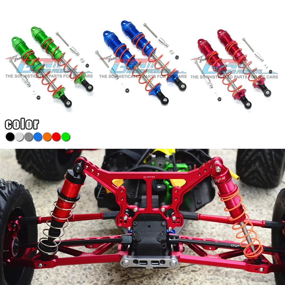 

GPM Metal 135mm Rear Shock Absorber ARA330779 ARA330622 for ARRMA 1/7 MOJAVE FIRETEAM 1/8 Kraton Notorious Outcast EXB 6S BLX