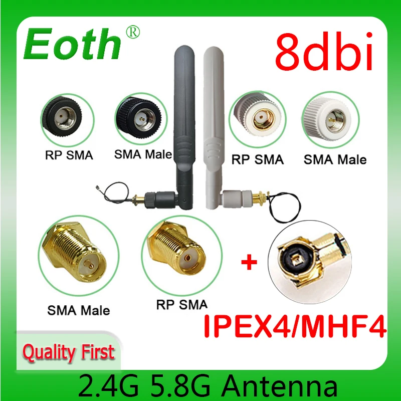 Wi-Fi-антенна eoth 2,4 ГГц, 2,4 ГГц, 5,8 ГГц