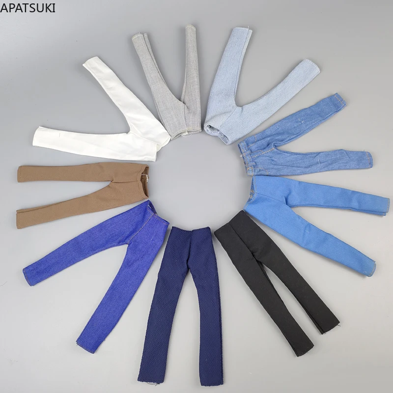 

Высококачественная Одежда для кукол 1/6 джинсовые штаны для Кена брюки для куклы Барби парень Кэн принц мужская кукла повседневная одежда