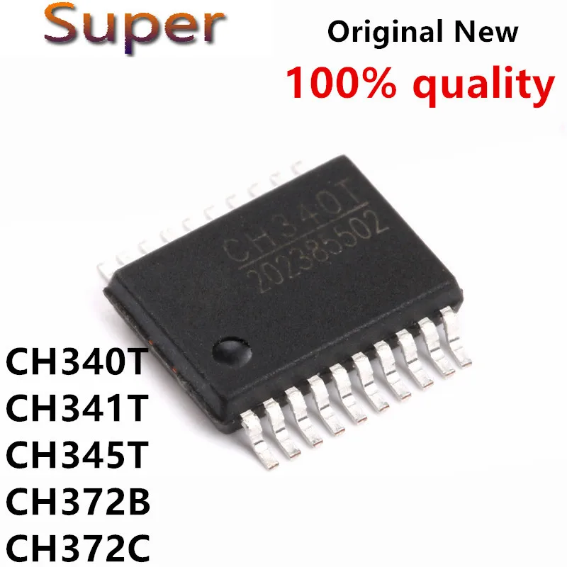 

5pcs/lot 100% New original CH340T SOP SMD USB to UART Interface