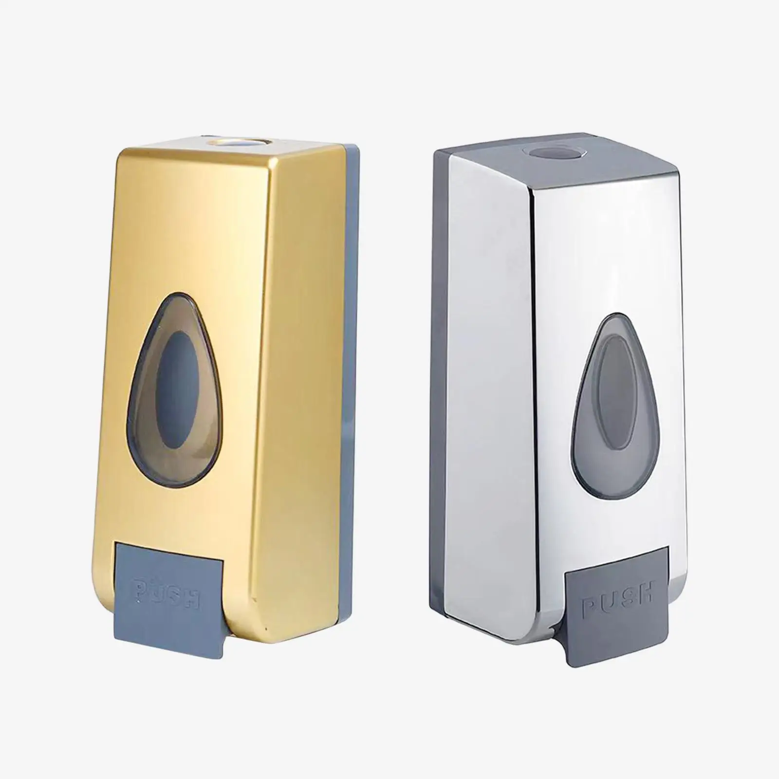 

Manual Soap Dispenser Wall Mounted Gel Shampoo Shower Soap Dispenser for Household Restaurants Hotels Bathroom