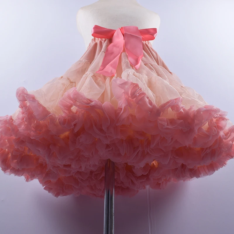 

2023 New Style Women's Tutu Tulle Petticoat Ballet Bubble Skirts Dance Prom Dress Up Short One Size 21 Colors Korean Mini Skirt