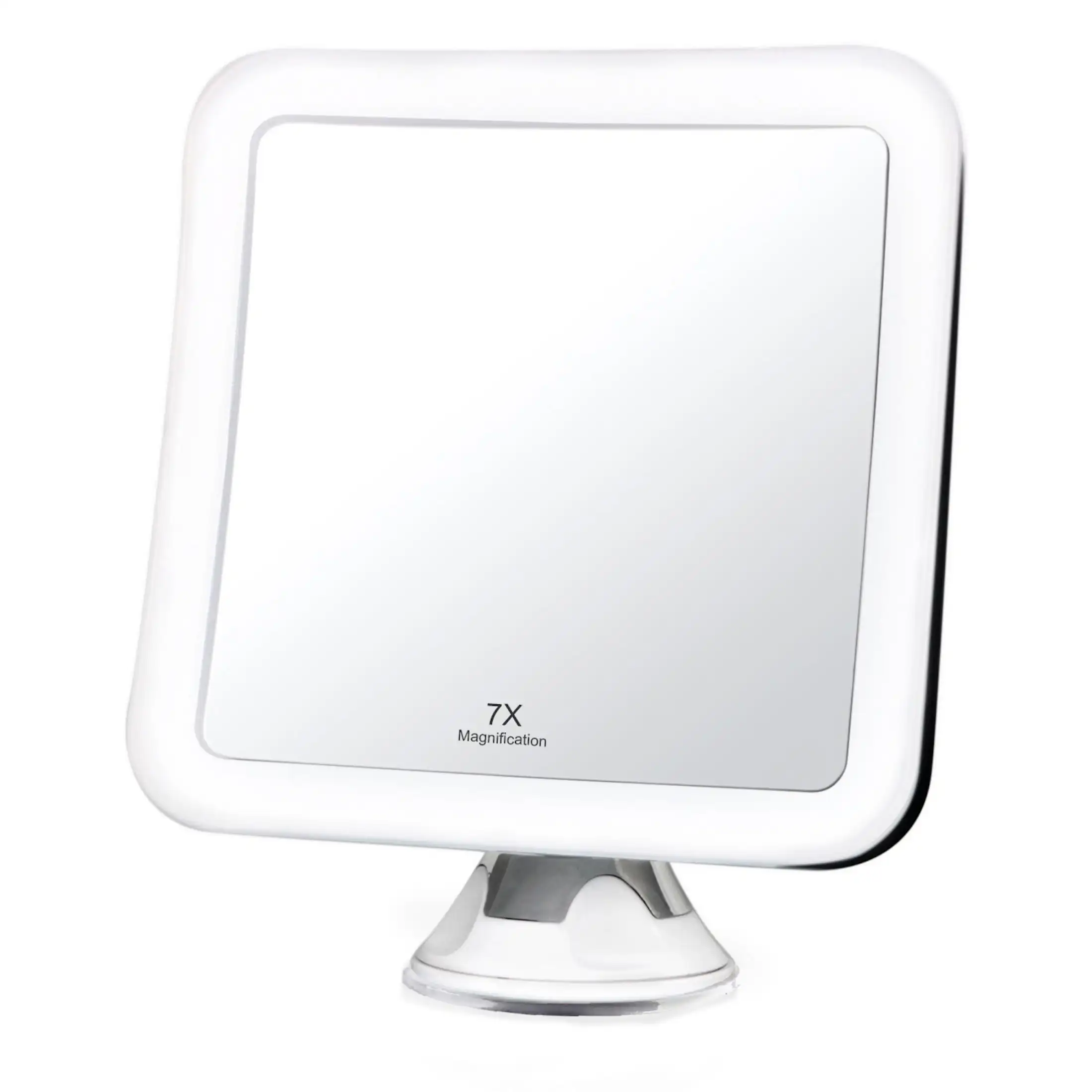 

Mira 7X Magnifying LED Lighted Makeup Mirror with Locking Suction Cup