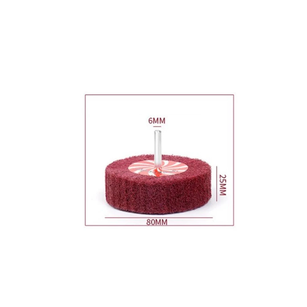

Wheel Grinding Head 40/50/60/80mm 6mm Shank Abrasive Accessories Durable
