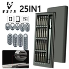 Отвертка комплект 24 точность магнитные биты DIY разборная Отвертка Набор Мини инструмент чехол для умного дома ПК телефон ремонт