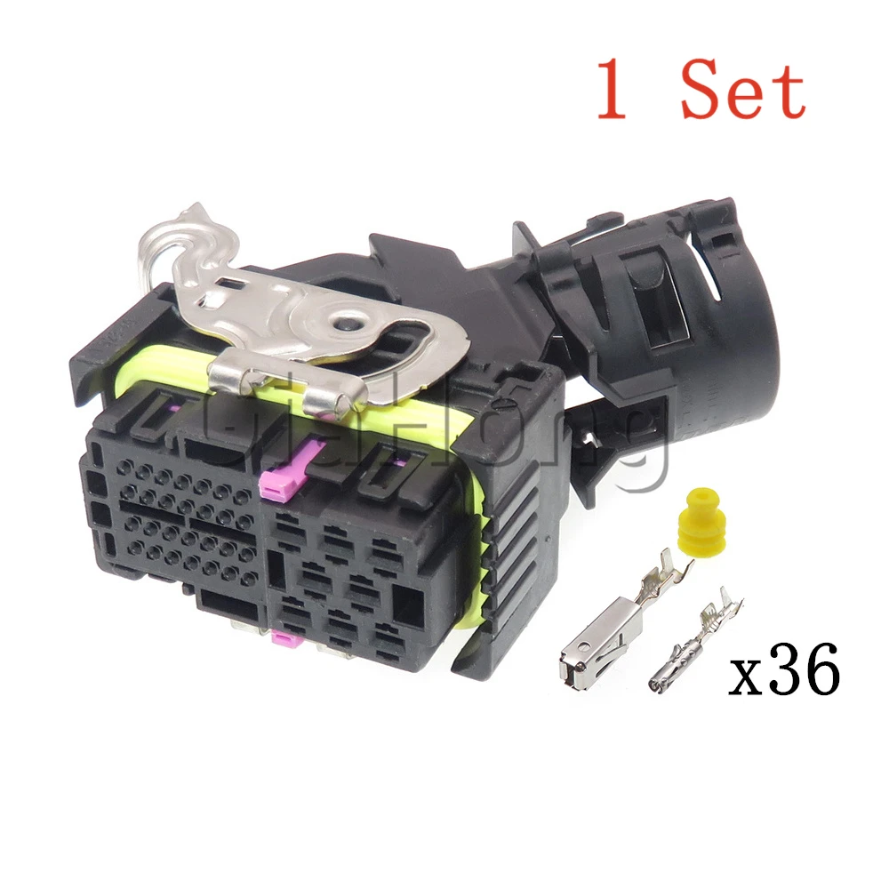 

1 комплект 36 способов 1928404195 EDC7 соединитель блока управления общей топливной магистралью 504122542 1928404199 шт. разъемы для платы автомобиля разъем для кабеля трансмиссии двигателя