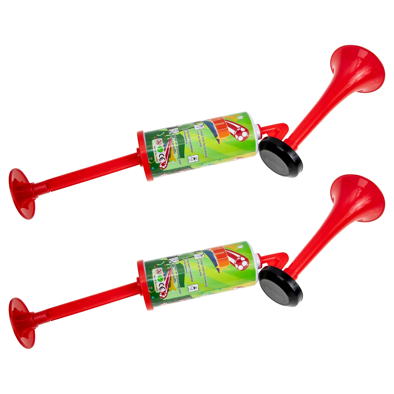 

Horn Air Hand Pump Push Cheer Horns Noisemaker Boat Party Loud Kids Safety Noise Handheld Fans Mini Blast Maker Held Toy Trumpet