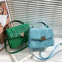 fashion white blue purse crossbody bag for women 2022 small purple leather handbag female green shoulder bag with handle