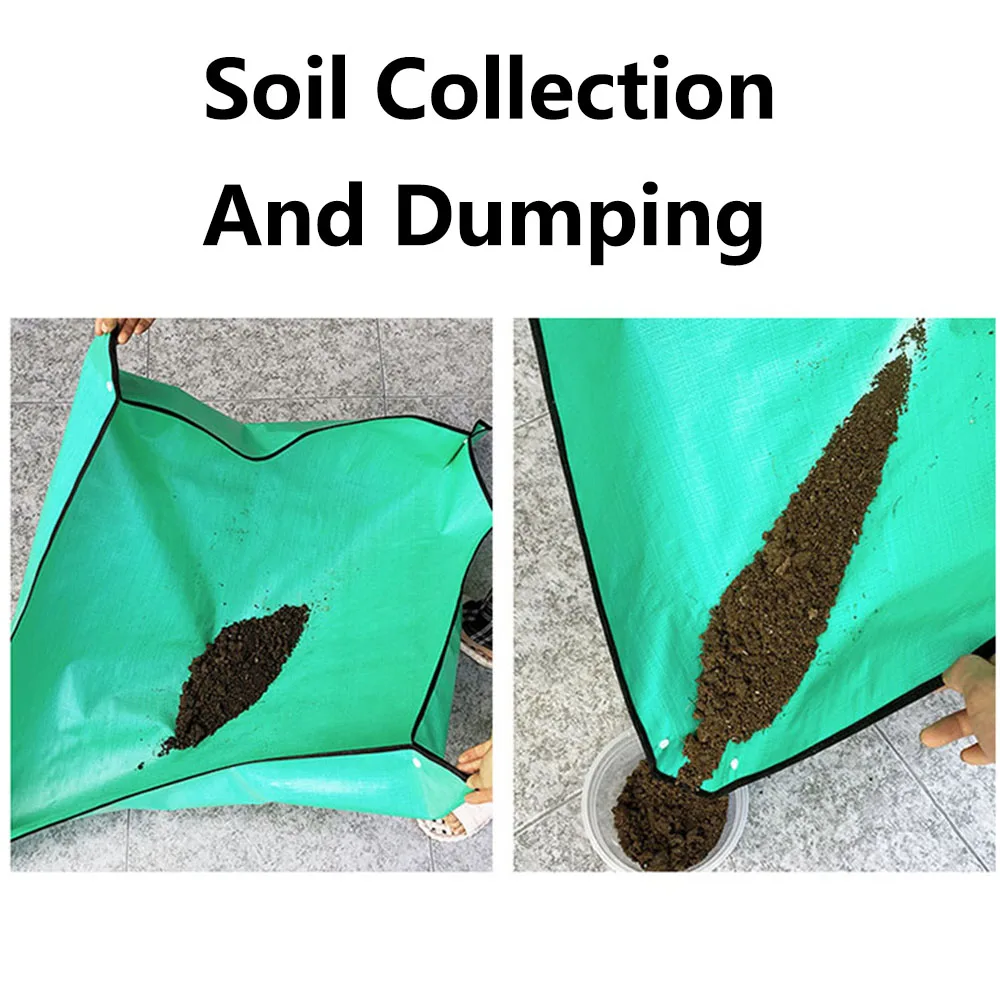 Полиэтиленовый розничный коврик для садовых растений складной посадки