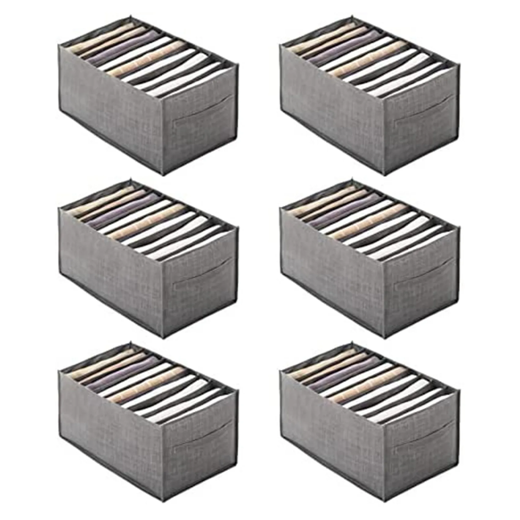 

6 шт., ящики для джинсов, брюк, футболок