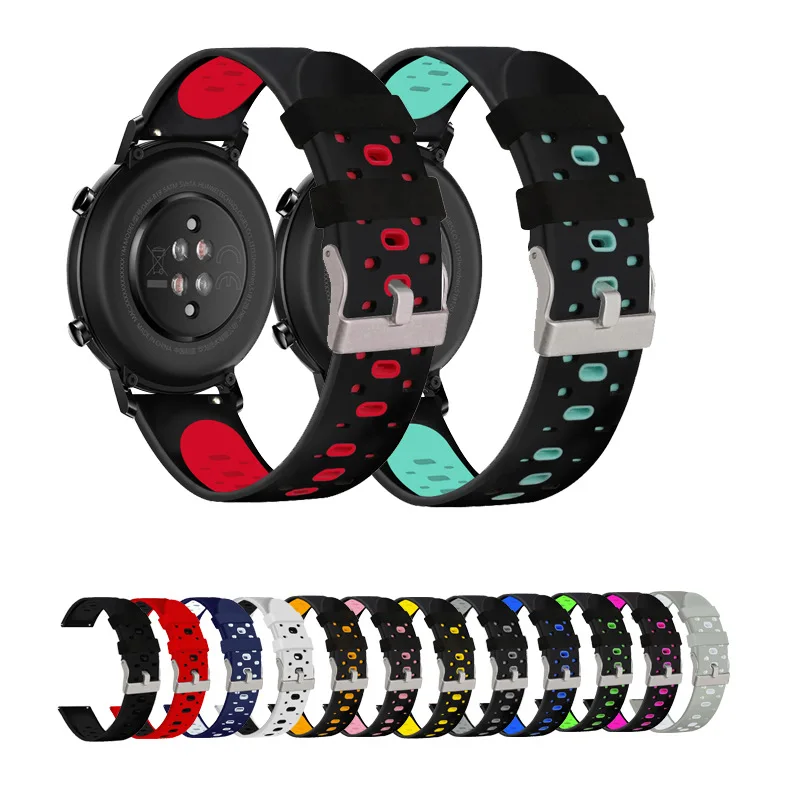 

20mm Silicone Watch Band for Garmin Forerunner 245 M/645 Bracelet Vivoactive 3/Venu SQ Strap Forerunner 158 55 Watchband correa