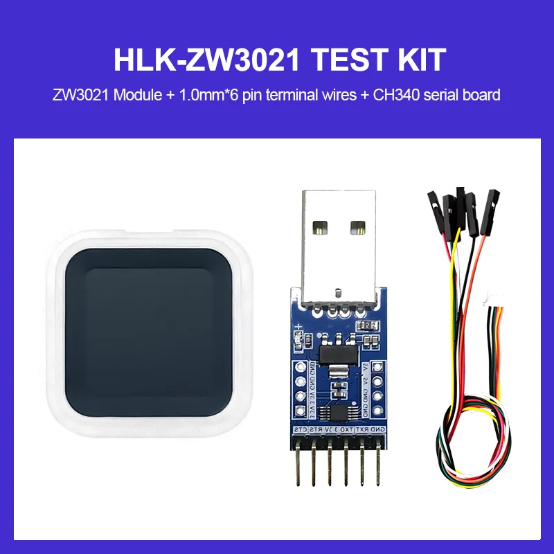 

Модуль датчика отпечатков пальцев Hi-link HLK-ZW3021
