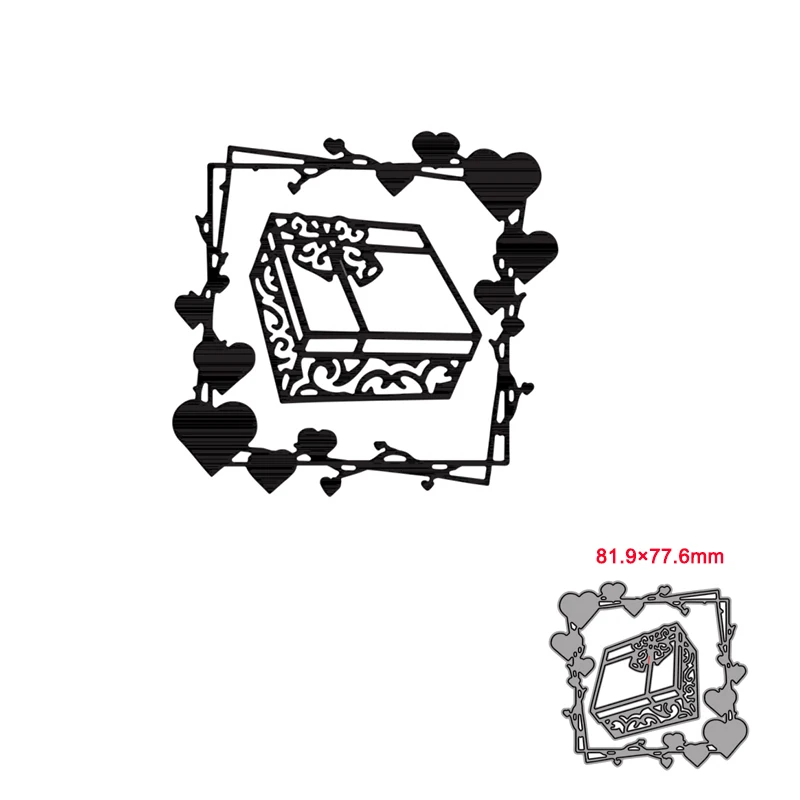 

Metal Cutting Dies Cut Die Mold Love Box Decoration Scrapbook Paper Craft Knife Mould Blade Punch Stencils Dies Scrapbooking