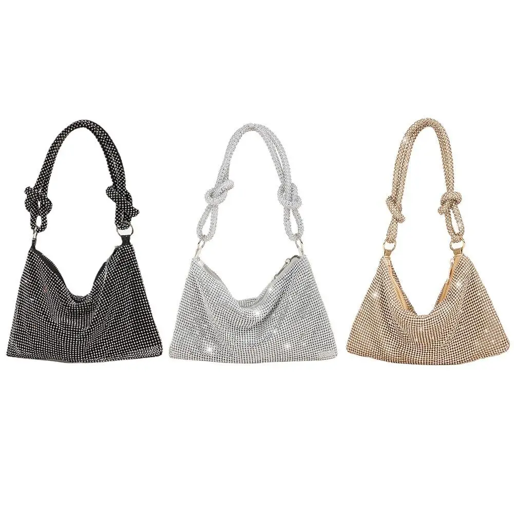 

Модная женская блестящая вечерняя сумка-клатч