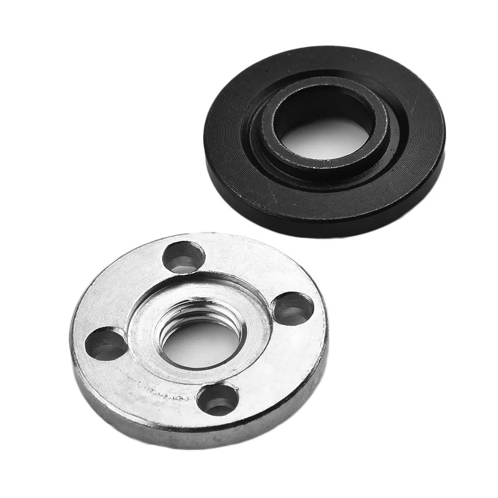 

2Pcs Angle Grinder Nuts Set Tools Hex/round Flange Replacement M10/M14 For 100/125 Type Angle Grinder Modification Accessories