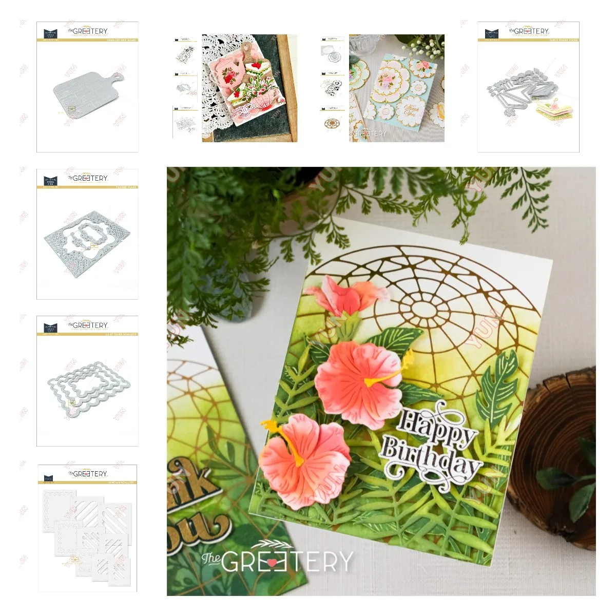 Китайский цветок керамическая фотография металлические штампы трафареты