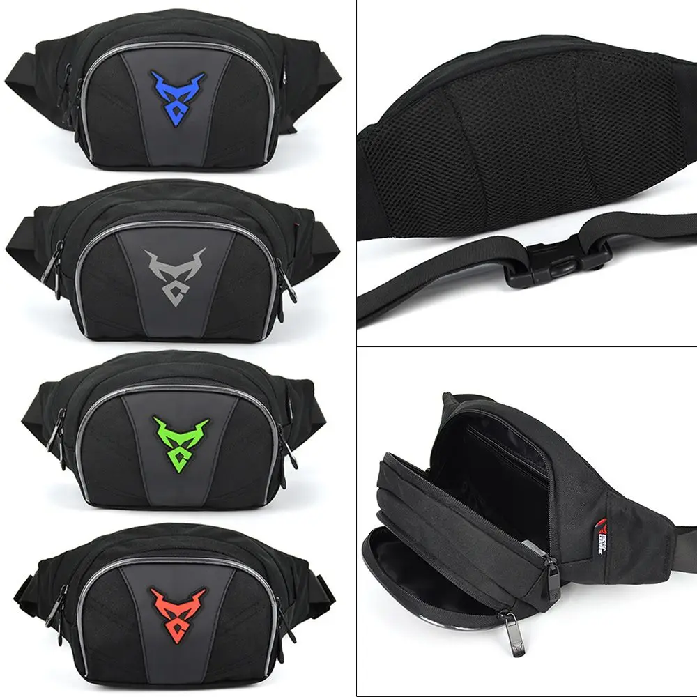 

Motorcycle Sports Waist Bag Large Capacity Reflective One Shoulder Diagonal Luggage Pouch Cycling Accessories