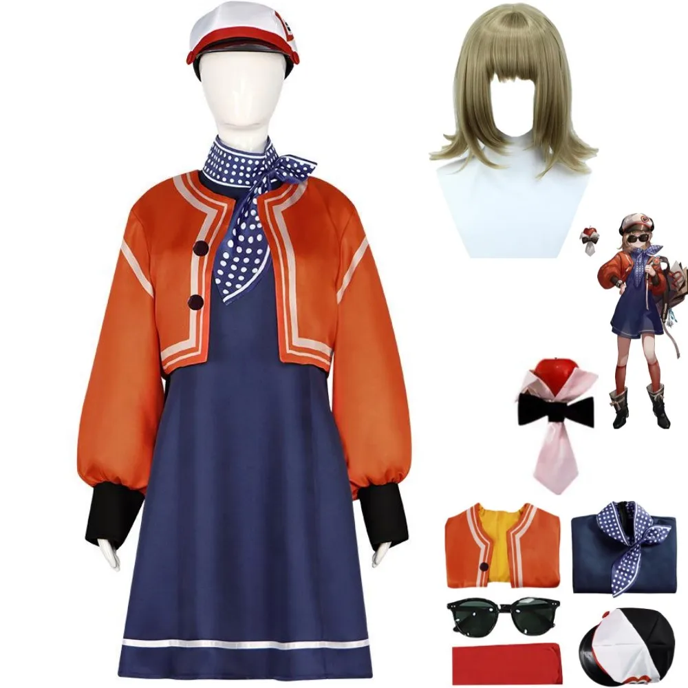 

Новейшая игра Reverse:1999, косплей-костюм регулимуса, рока, пират, яблоко, основа Святого Павлова, Униформа, парик для женщин, кавайный женский костюм