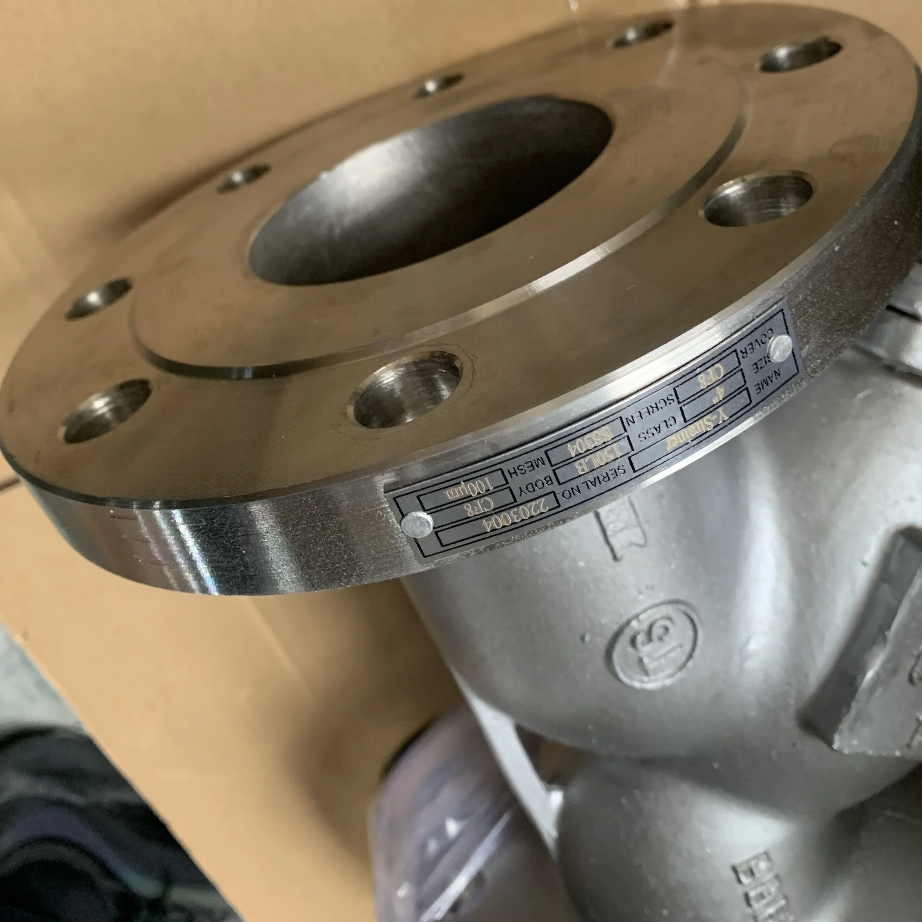 Y-STRAINER Корпус: SS 316 фильтр: перфорированная отделка PTFE с фильтром ETFE WEB 40 ME DN50 b. 1 бар